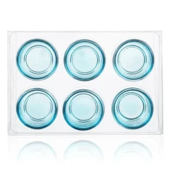 Ostern|Ostern^Cristalica Teelichhalter 6er-Pack, verschiedene Farben