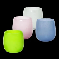 Kerzenhalter^Cristalica Teelicht klein grün sortiert