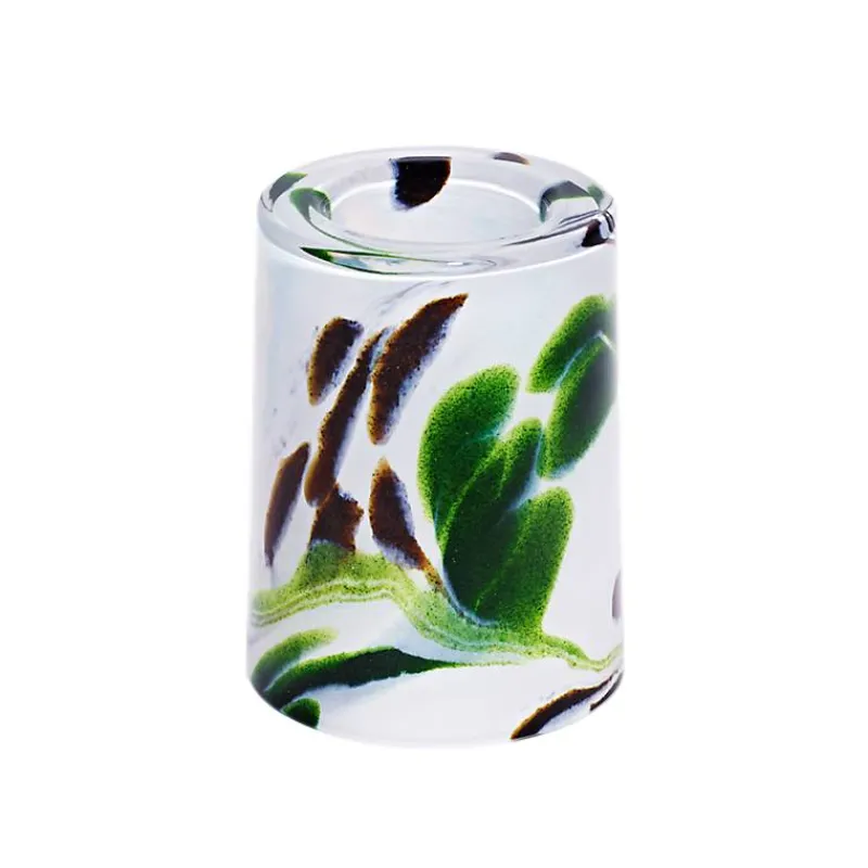 Kerzenhalter^Art Glass Teelicht "Farbenzauber" (10cm)