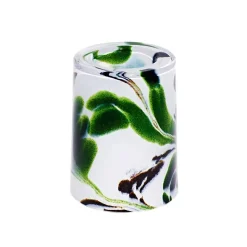 Kerzenhalter^Art Glass Teelicht "Farbenzauber" (10cm)