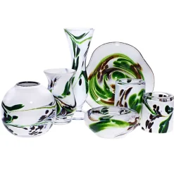 Kerzenhalter^Art Glass Teelicht