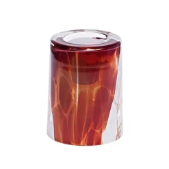 Kerzenhalter^Art Glass Teelicht Punto "Farbenzauber" (10cm)