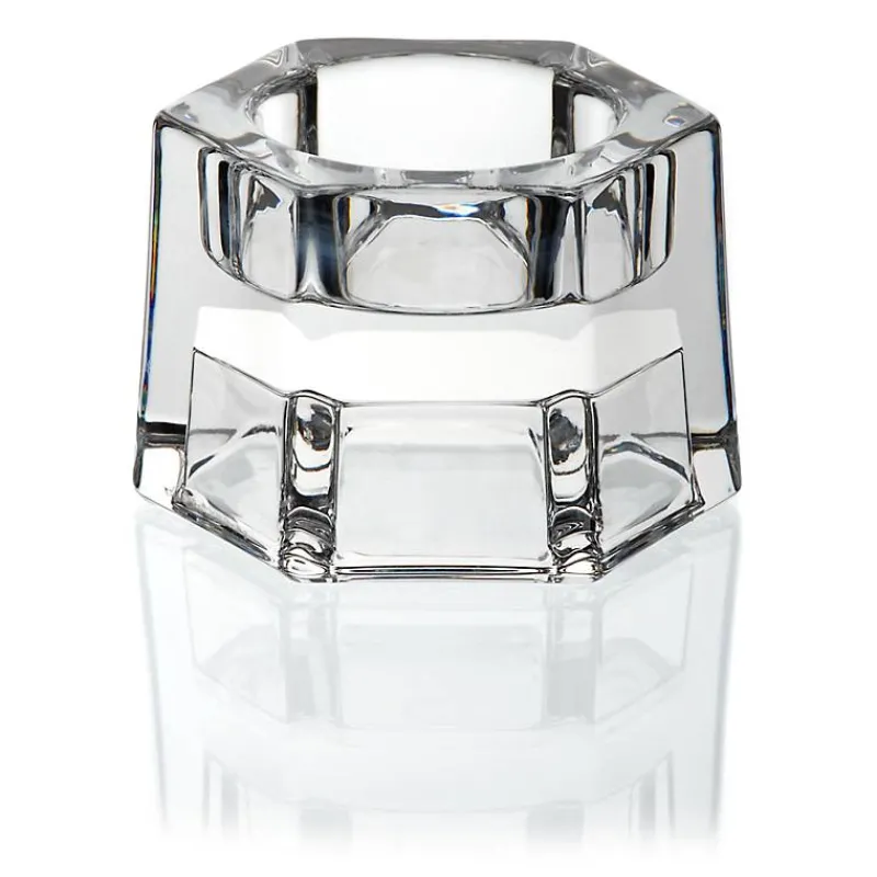 Kerzenhalter^German Crystal Teelichthalter Lucio 5cm