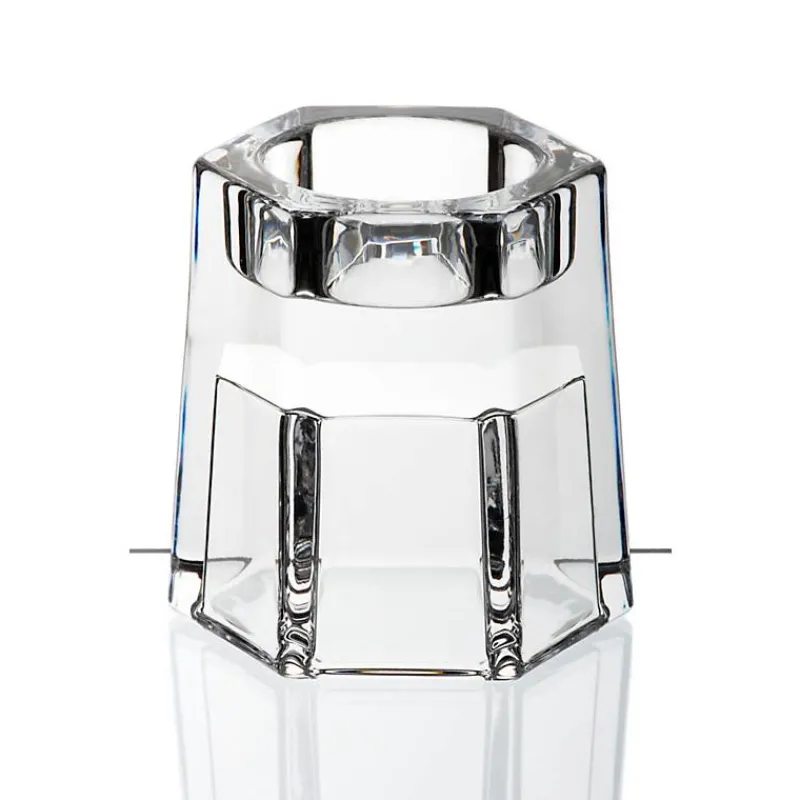 Kerzenhalter^German Crystal Teelichthalter Lucio 8cm