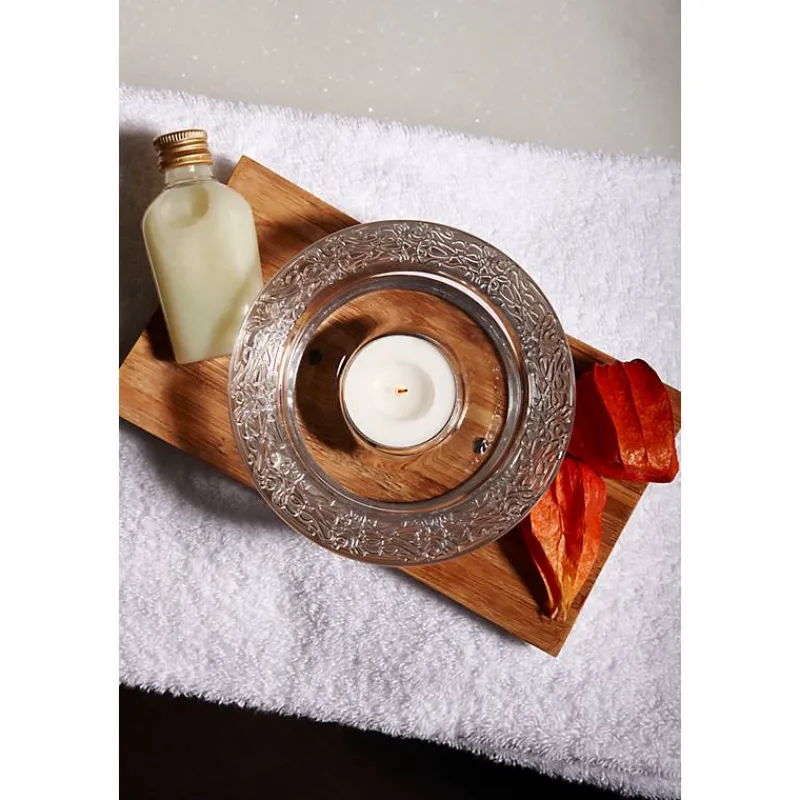 Kerzenhalter^German Crystal Teelichthalter "Mystery" (12cm)