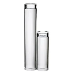 Kerzenhalter^German Crystal Teelichthalter "Skyline" (18cm)