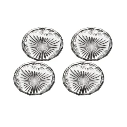 Teller & Platten^Cristalica Teller aus Bleikristall 4er Set 17cm