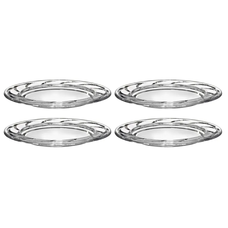 Teller & Platten^Cristalica Teller "Nora" 4er Set (25cm)