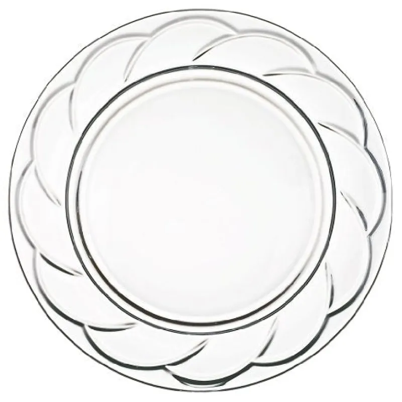 Teller & Platten^Cristalica Teller "Nora" 4er Set (25cm)