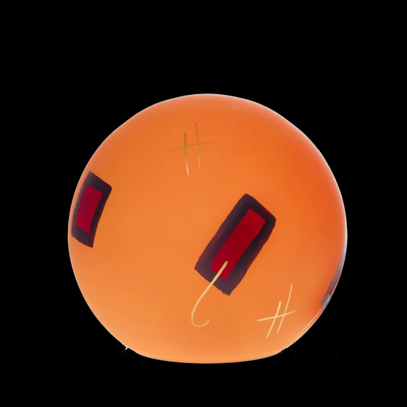 Leuchter & Lampen^Cristalica Tischlampe Glaskugel 3 Größen mit Lichtsockel und Netzstecker