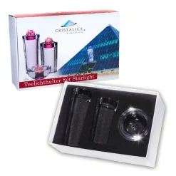 Valentienstag|Geburtstag^Cristalica Shop Tischset Starlight mit Geschenkverpackung