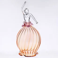 Tiere & Figuren^Art Glass Tänzerin im Blumenrock "Fantasia" (15cm)