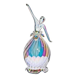 Skulpturen|Skulpturen^Art Glass Tänzerin im Blumenrock ''Fantasia'' (15cm)