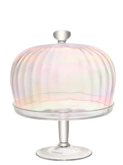 Kuchen & Torten^Glaswaren sonstige Tortenplatte mit Haube Pearl 27 cm