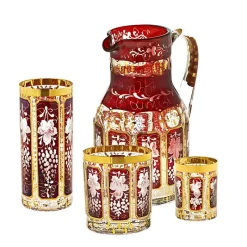 Saft- & Wassergläser^Cristalica Kingdom Trinkbecher getäfelt 