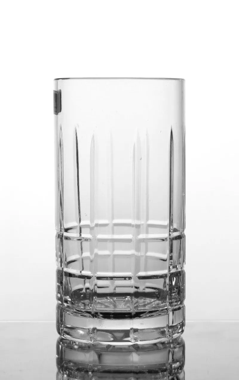 Saft- & Wassergläser|Longdrinkgläser^Cristalica Trinkbecher Karree 300 ml Wasserglas Saftglas Bleikristallglas klar