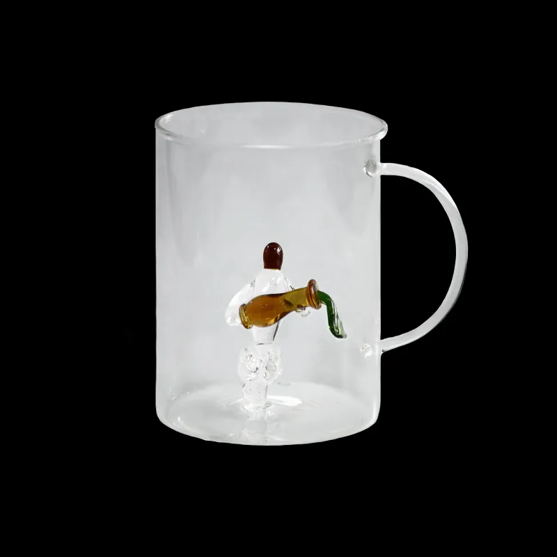 Valentienstag|Frauen^Cristalica Trinkbecher mit Henkel und Sternzeichen, Handarbeit