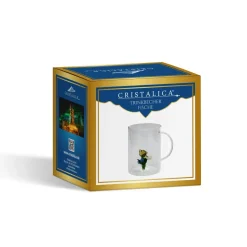 Valentienstag|Frauen^Cristalica Trinkbecher mit Henkel und Sternzeichen, Handarbeit