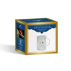 Valentienstag|Frauen^Cristalica Trinkbecher mit Henkel und Sternzeichen, Handarbeit