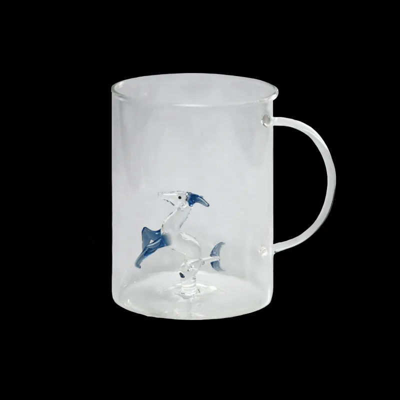 Valentienstag|Frauen^Cristalica Trinkbecher mit Henkel und Sternzeichen, Handarbeit