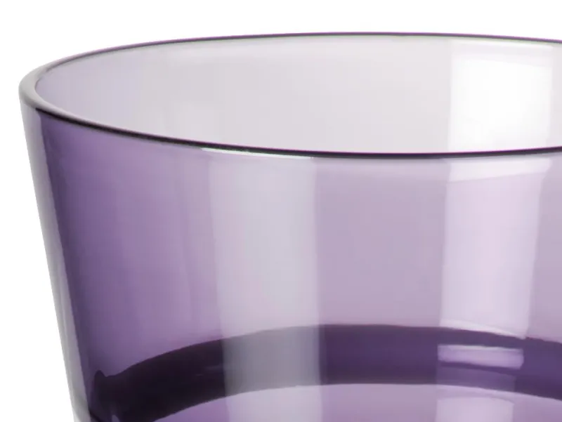 Gläserset^Cristalica Trinkbecher Two Rings "Colori" 6er Set (250ml)