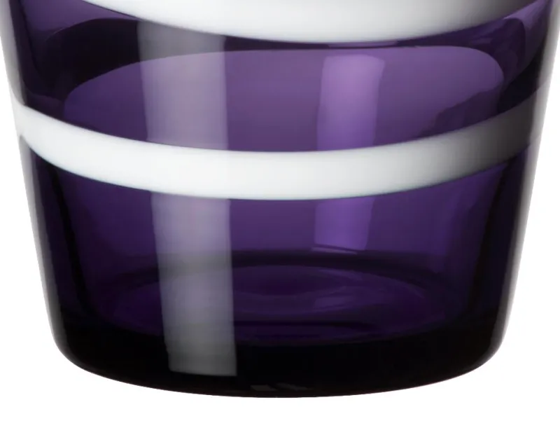 Gläserset^Cristalica Trinkbecher Two Rings "Colori" 6er Set (250ml)