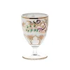 Weingläser|Farbige Gläser^Art Glass Trinkbecher White Queen 130 ml, Multicolor, aus Glas
