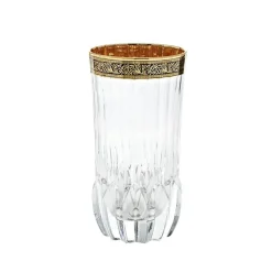 Saft- & Wassergläser^Art Glass Trinkglas mit Golddekor "Edelrausch" (400ml)