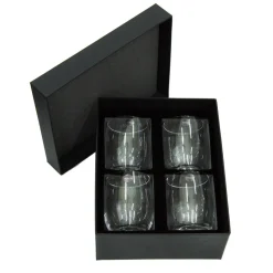 Männer|Gläserset^Cristalica Trinkglas Palmires 4er-Set mit Geschenkbox