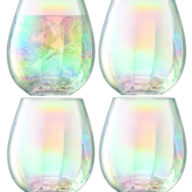 Saft- & Wassergläser|Gläserset^Glaswaren sonstige Trinkglas Pearl 425 ml 4er-Set