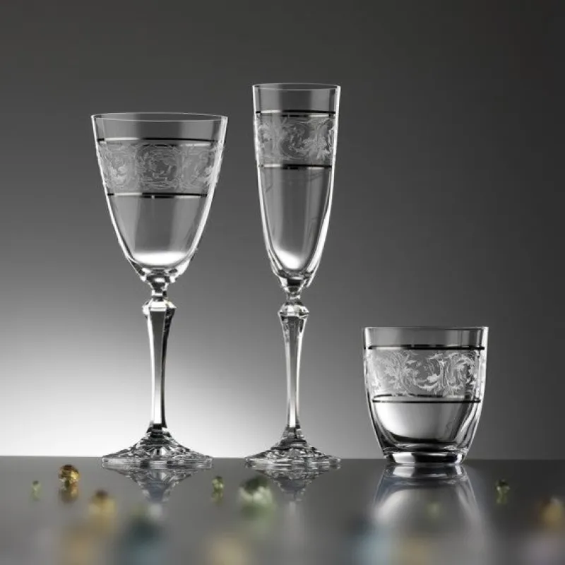 Saft- & Wassergläser^Cristalica Kingdom Trinkglas Rococo 300 ml