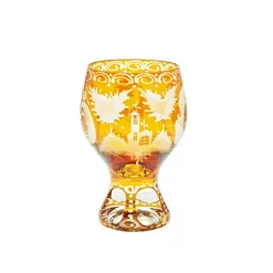 Saft- & Wassergläser^Cristalica Kingdom Trinkglas "Yellow Queen" (200ml)