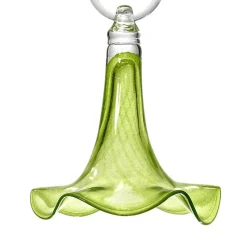 Blüten^Art Glass Trompetenblüte hängend klein 18 cm inkl. Stab