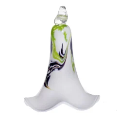 Blüten^Art Glass Trompetenblüte hängend klein 18 cm inkl. Stab