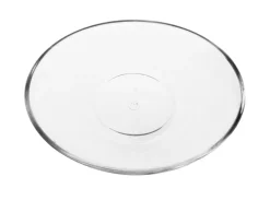 Teller & Platten^Cristalica Kingdom Unterteller oval für Tee-Glas Spring 10,5cm