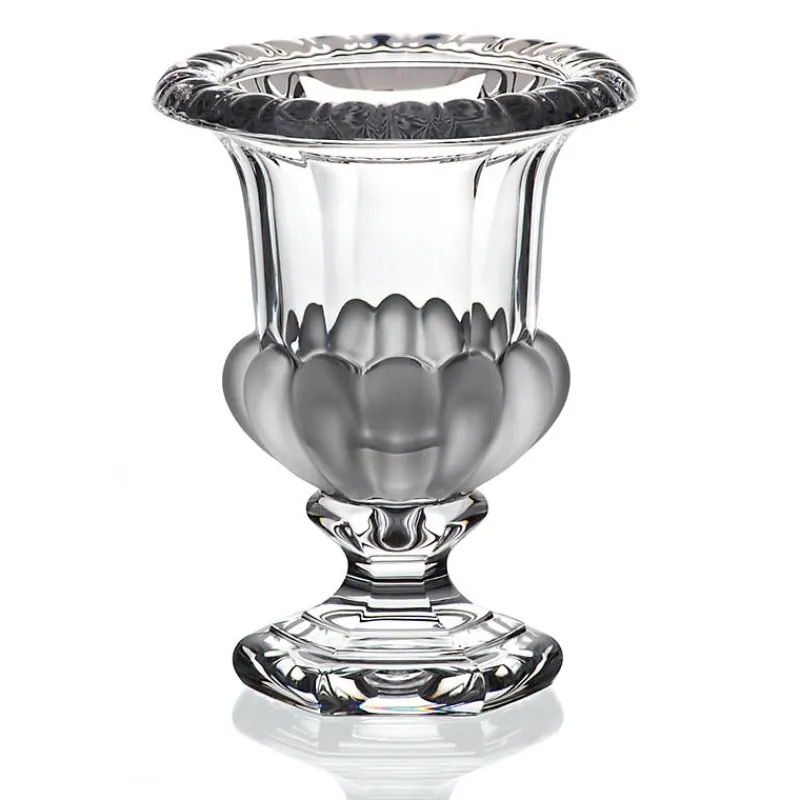 Vasen^German Crystal Vase aus Bleikristall 20cm, Transparent