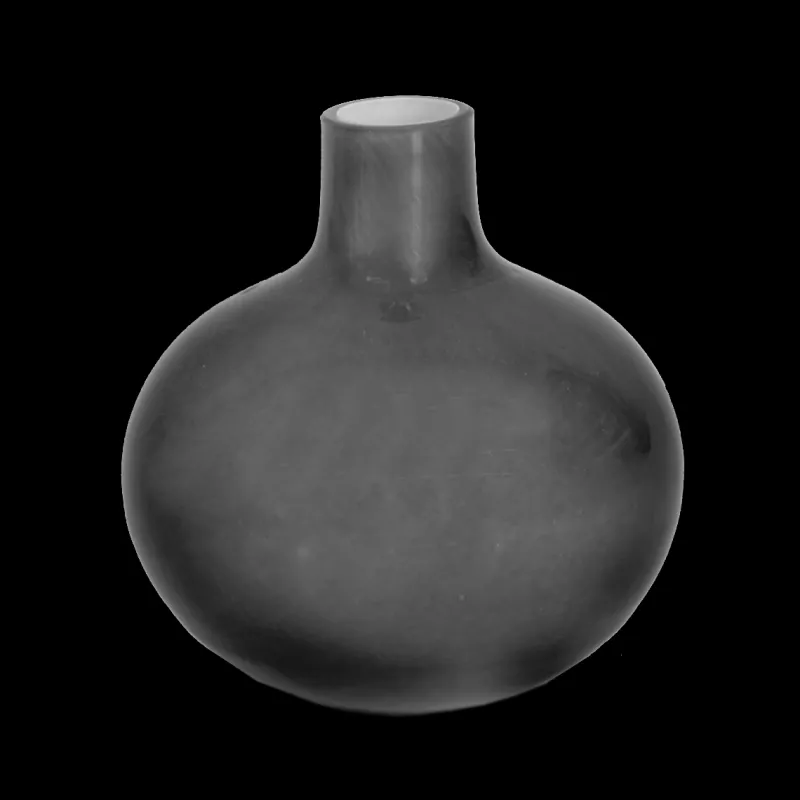 Valentienstag|Vasen^Art Glass Vase bauchig/rund in Matt Höhe ca. 13cm