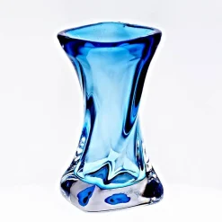 Vasen^Art Glass Vase gedreht "Pavel" (23cm)