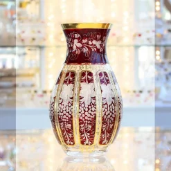 Vasen^Cristalica Kingdom Vase getäfelt 