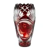 Vasen^Art Glass Vase handgeschliffen "King" (31cm)