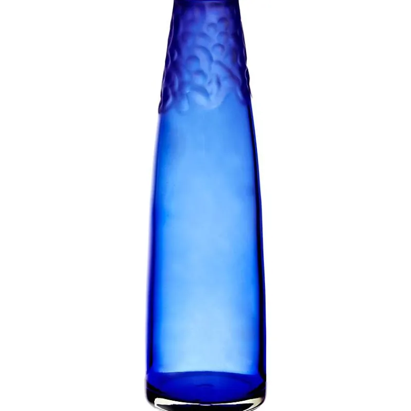Vasen^Glasware Vase Jozy blau Art Queen