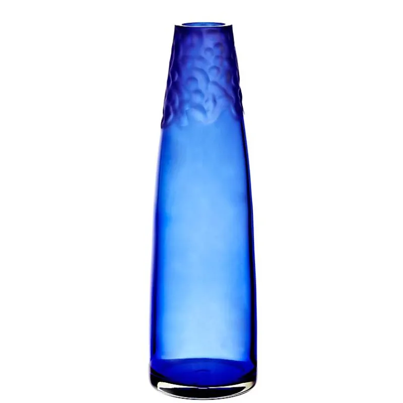 Vasen^Glasware Vase Jozy blau Art Queen