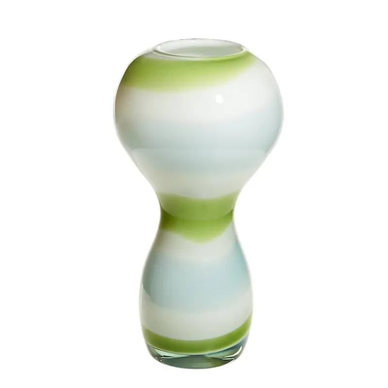 Vasen^Art Glass Vase Jozy blau-grün "Art Queen" (33cm)
