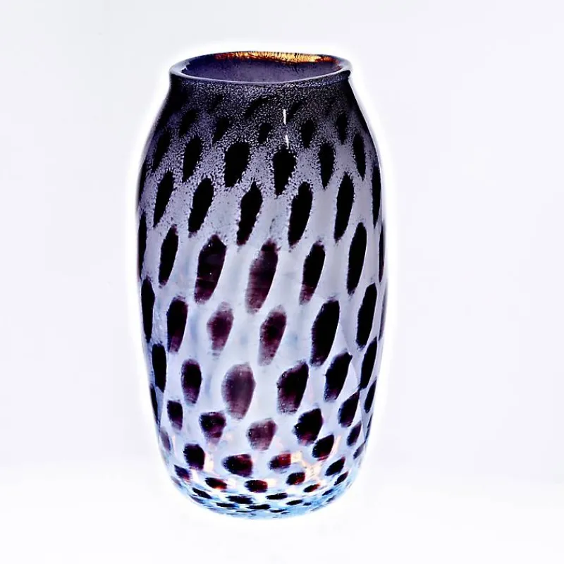Vasen^Art Glass Vase marmoriert "Pavel" (18cm)