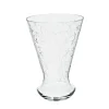 Vasen^Cristalica Kingdom Vase mit Gravur "Petite Daisy" (23cm)