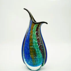 Vasen|Ostern^Cristalica Vase Murano Stil Emila Höhe ca. 31cm Handarbeit