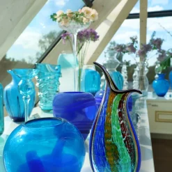 Vasen|Ostern^Cristalica Vase Murano Stil Emila Höhe ca. 31cm Handarbeit