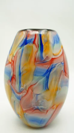 Vasen|Ostern^Cristalica Vase Murano-Stil Dana Höhe ca. 27,5cm Handarbeit