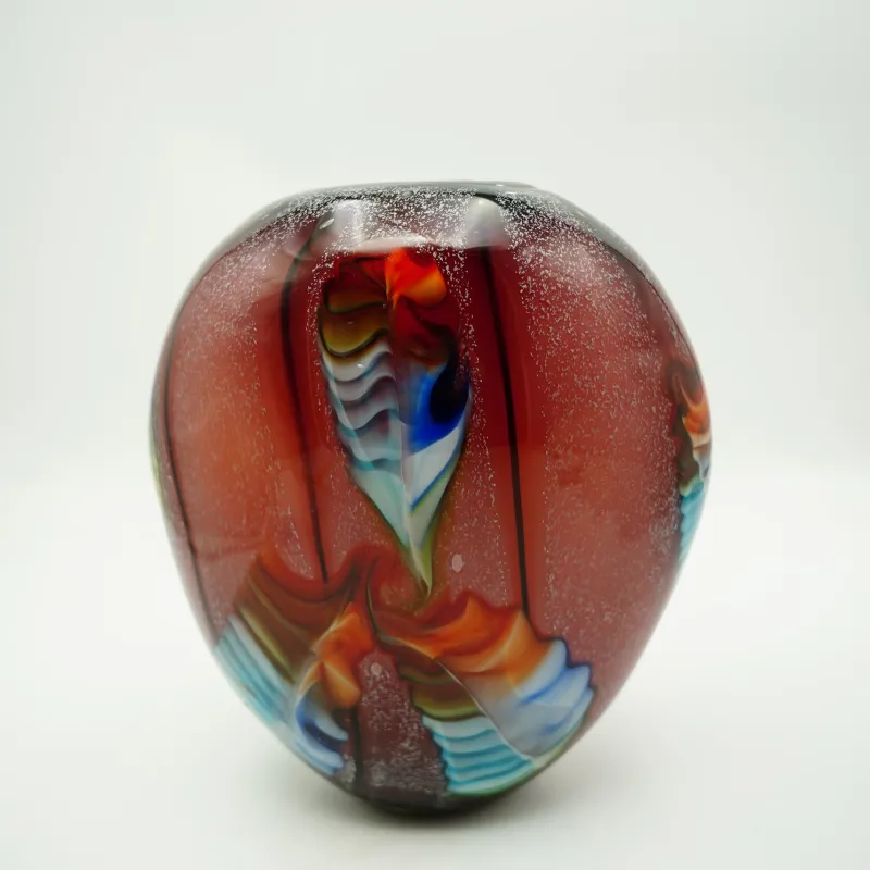 Vasen|Ostern^Cristalica Vase Murano-Stil Hanna Höhe ca. 30cm Handarbeit