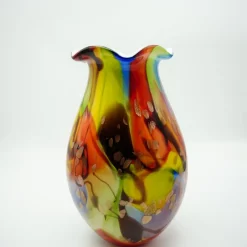 Vasen|Ostern^Cristalica Vase Murano-Stil Irina Höhe ca. 39cm Bunt Handarbeit
